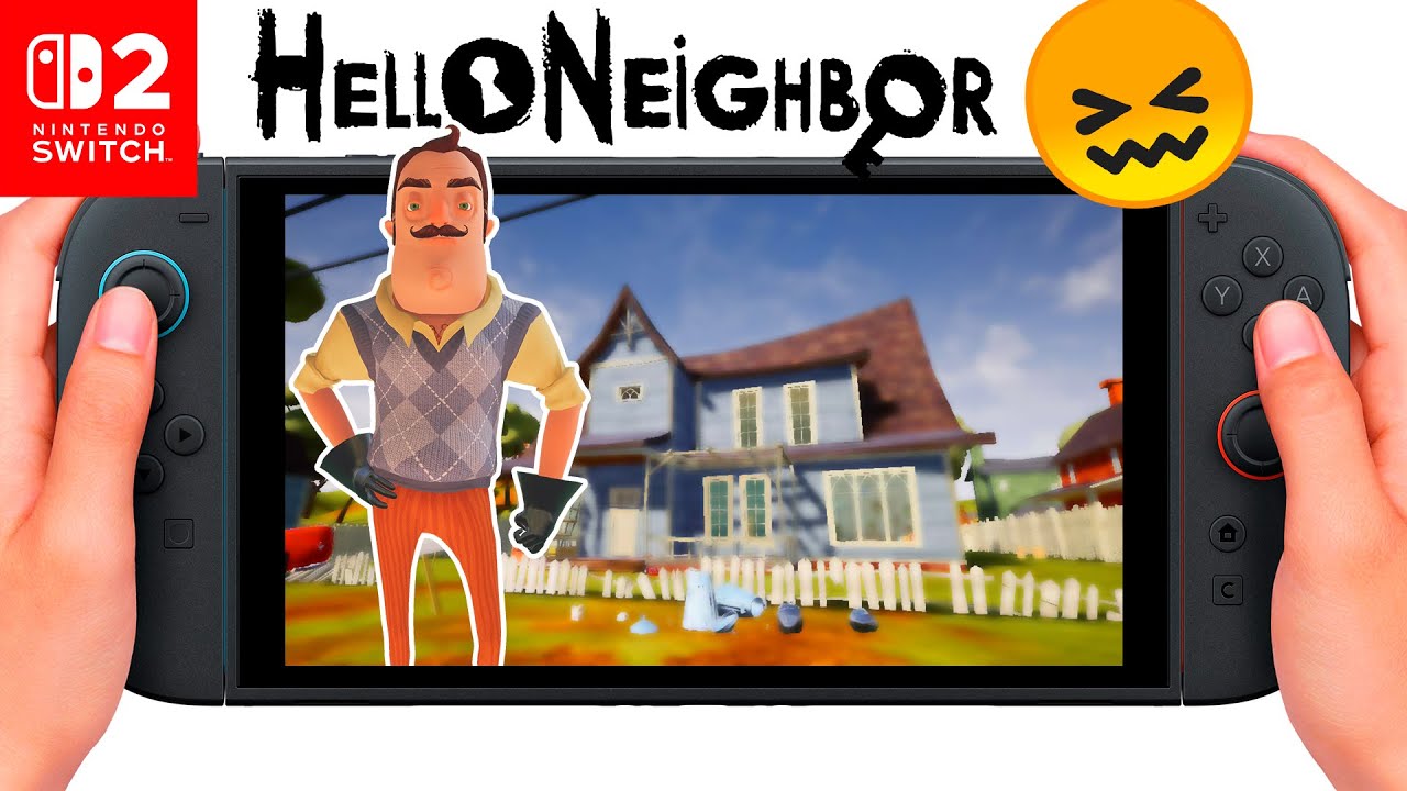 Hello Neighbor en Switch 2 me Hizo AMAR los gráficos de PS1 (otra vez)