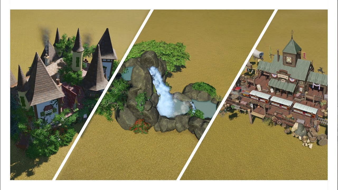 Planet Coaster Workshop Spotlight 01 - Structures!