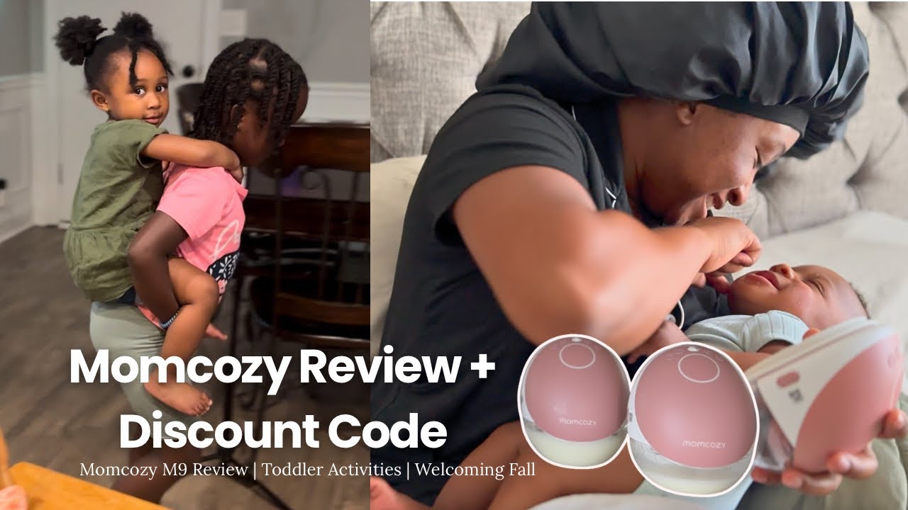 Day in the Life w/ 2 Under 3 | Momcozy M9 Review, Pumpkin Muffins, Fun w/ My Toddler 💕