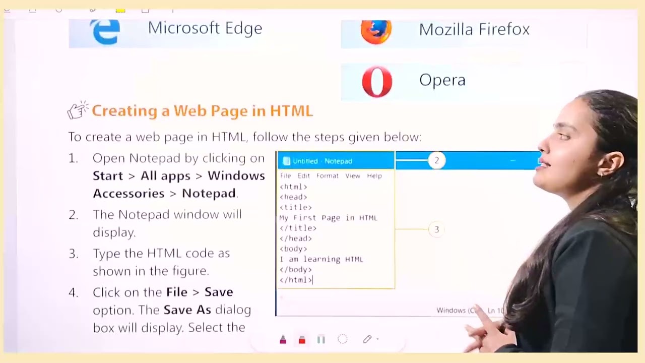 Computer Class 6 Chapter 6 Introduction to HTML