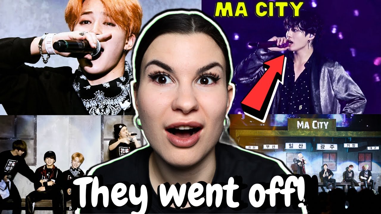 BTS - ‘Ma City’ LIVE (stage mix) | REACTION