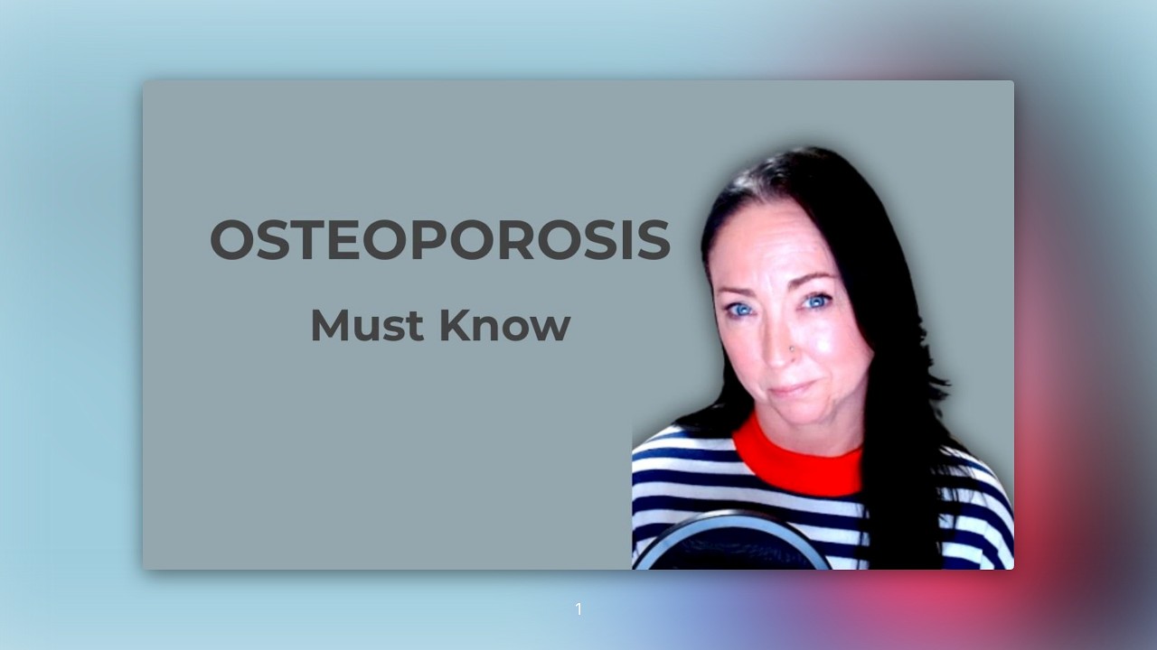 Osteoporosis & Movement: What Yoga Teachers MUST Know