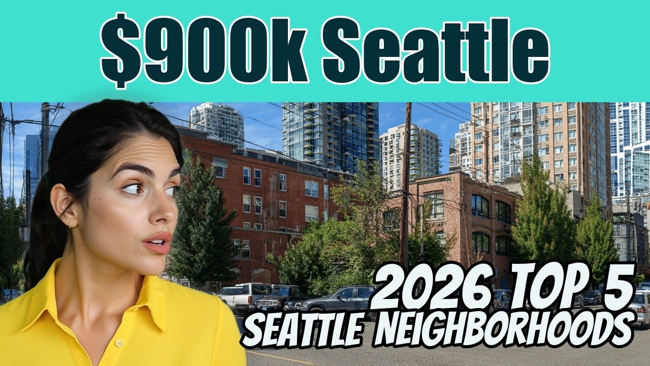 What $900k Buys in Seattle: Top 5 Neighborhoods (2026)