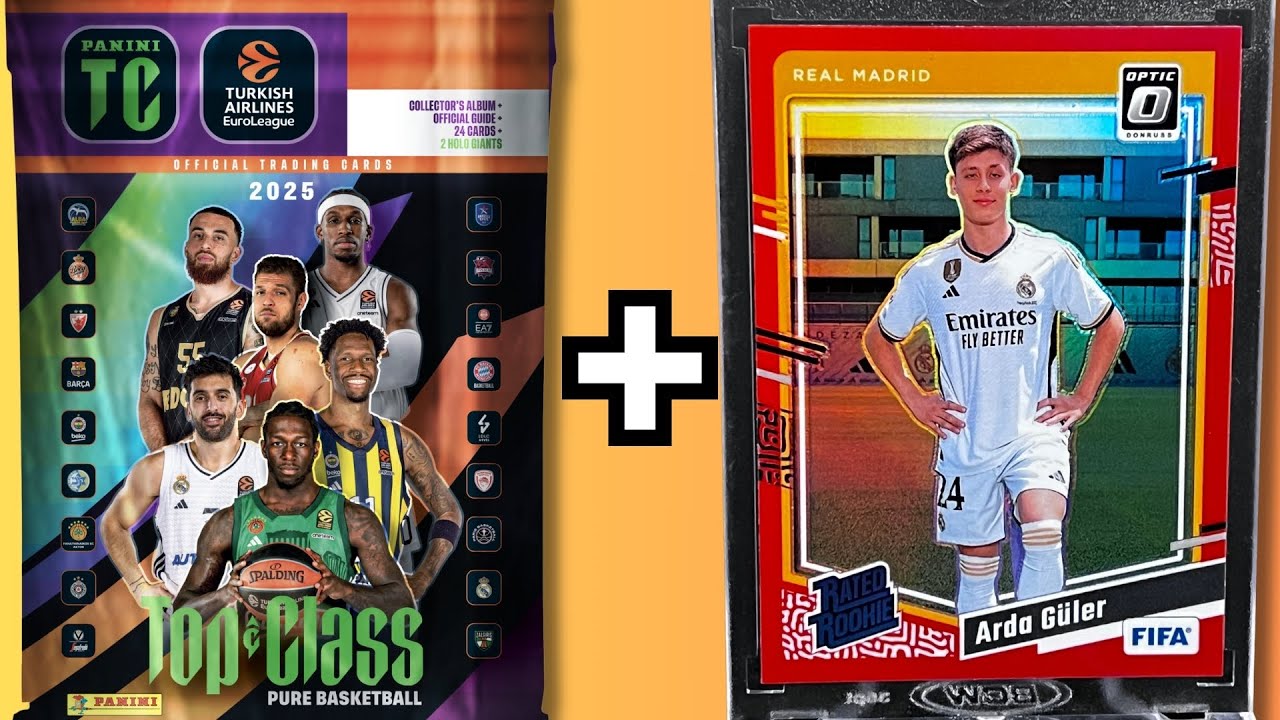 New Panini Top Class 2025 Euroleague +  Κλήρωση Giveaway Arda Guller #panini #euroleaguebasketball
