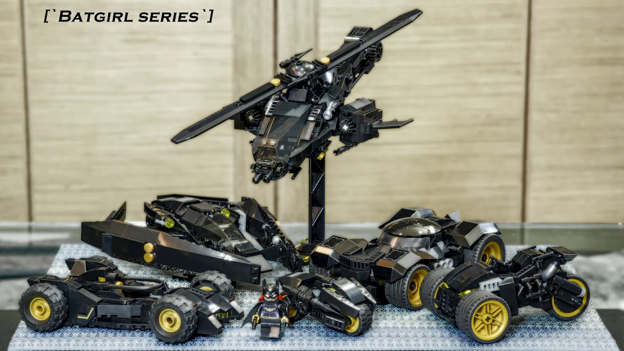 Lego Batman Series-Batgirl Vehicles.
