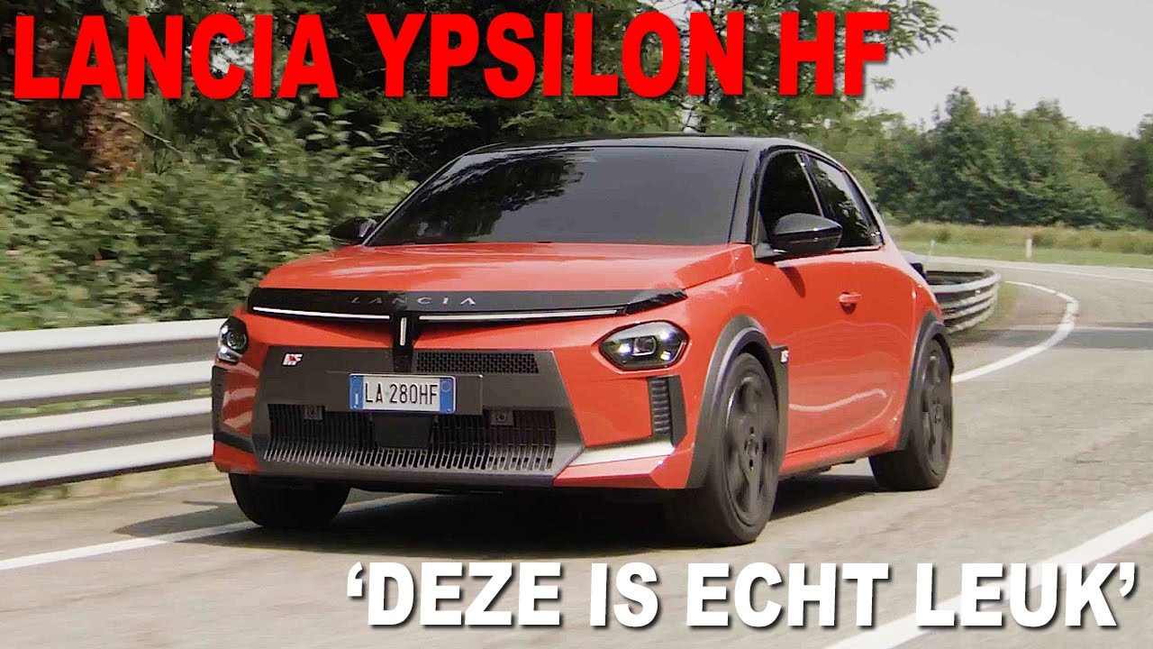 LANCIA YPSILON HF: DE LEKKERSTE ELEKTRISCHE HOTHATCH?