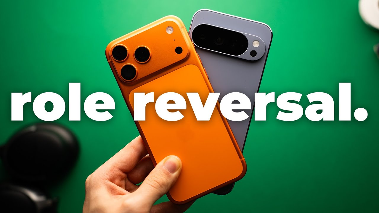 Pixel 10 Pro XL Vs. iPhone 17 Pro Max is backwards this year.