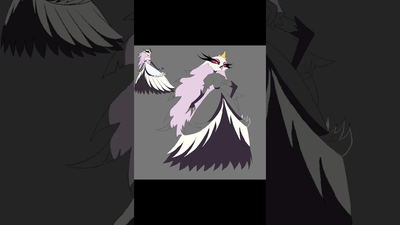 Drawing Stella🗡️🤍🎀 #helluvaboss #fanart #digitalart #stella