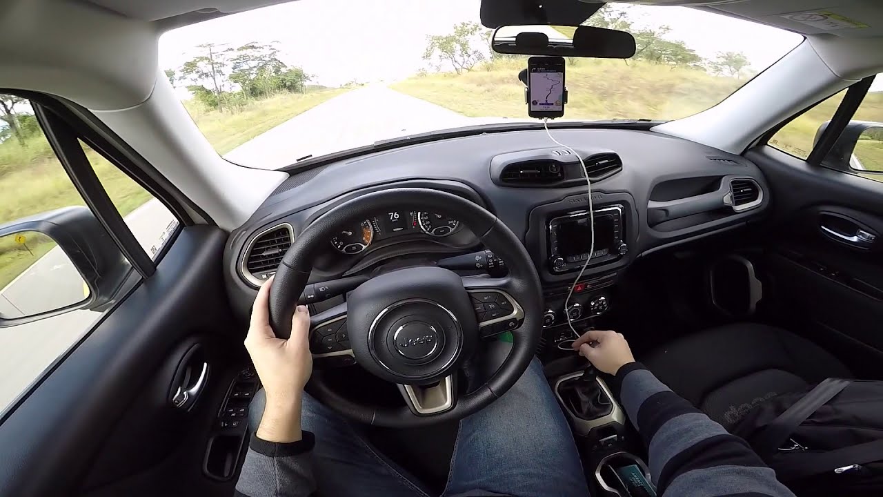 JEEP RENEGADE 1.8 MANUAL 2018 | TEST DRIVE ONBOARD POV GOPRO
