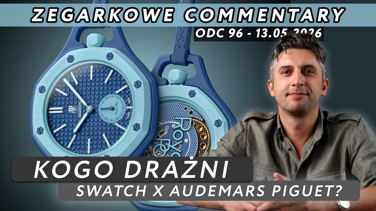 Swatch x AP Royal Pop, Baltic x Space One, nowy Rolex Datejust - ZEGARKOWE NEWSY 96