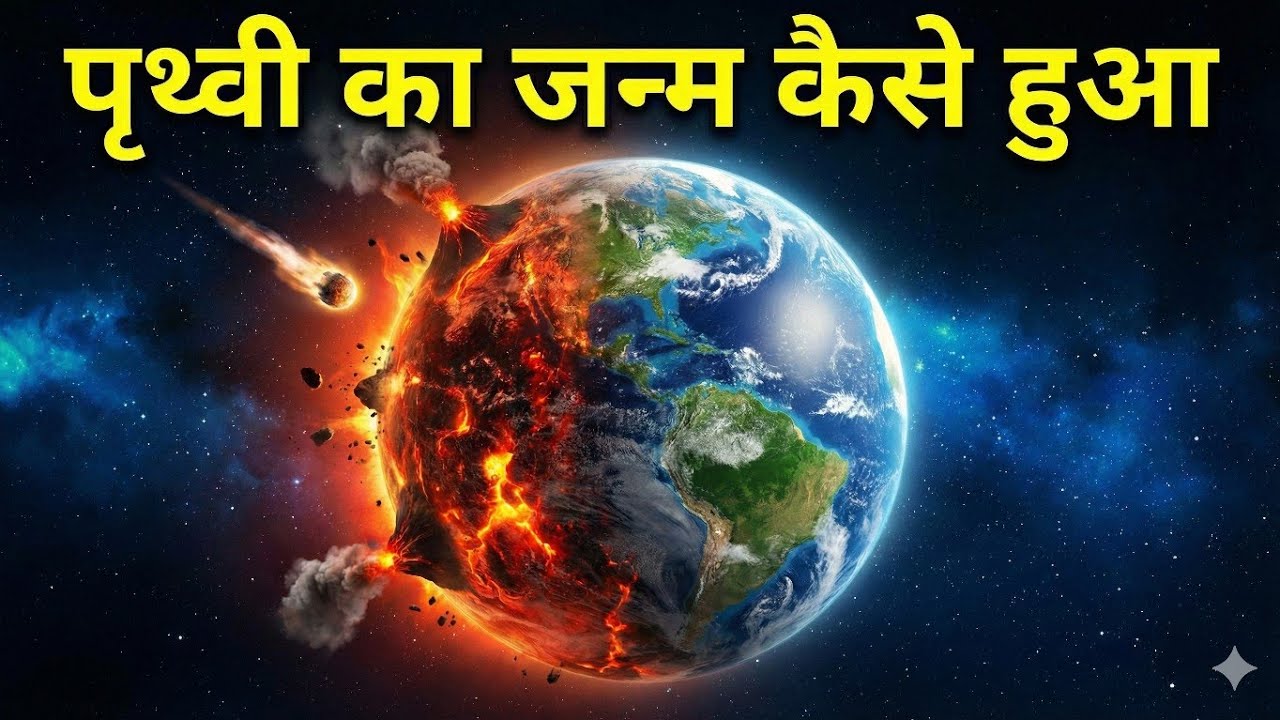 धरती पर जीवन की शुरुआत कैसे हुई | Evolution of Earth |Formation of Earth | #hindistories