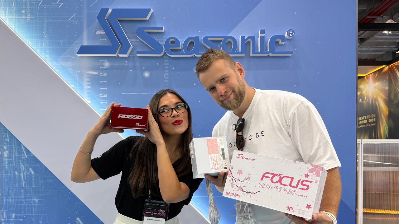 Вероника рассказывает про Seasonic на Computex2026! 🔥