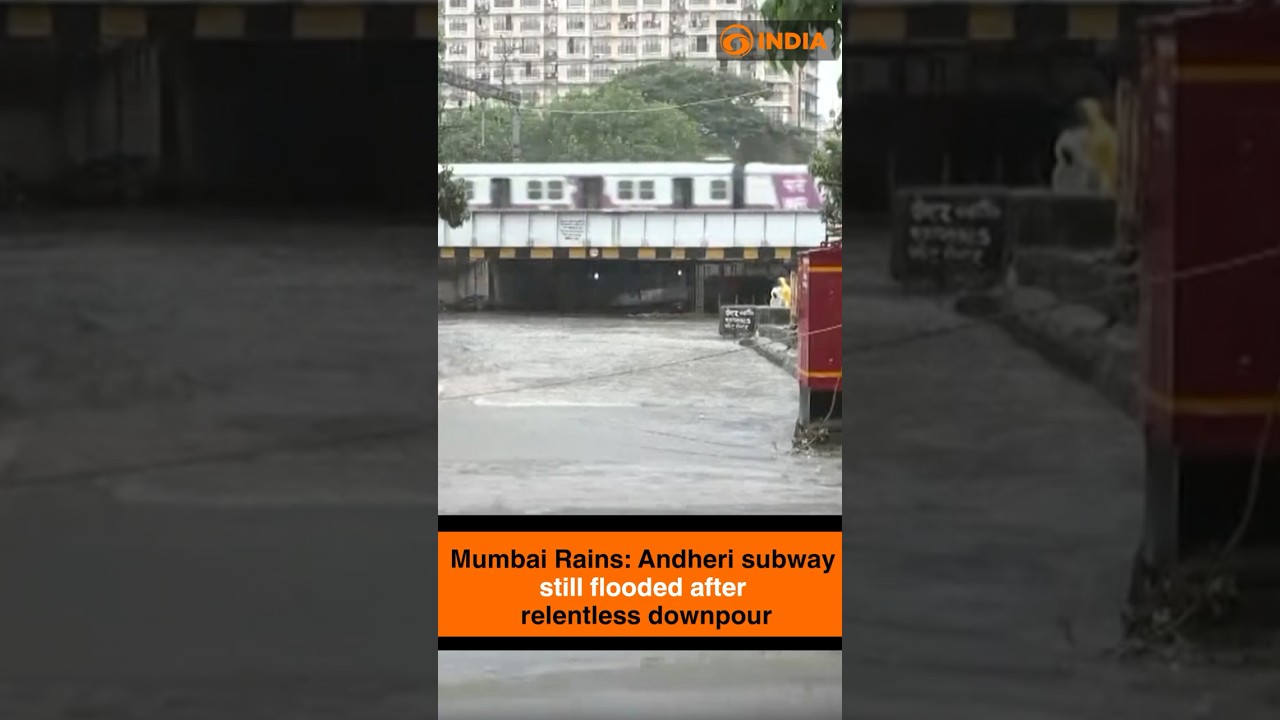 Mumbai Rains: Andheri subway still flooded after relentless downpour