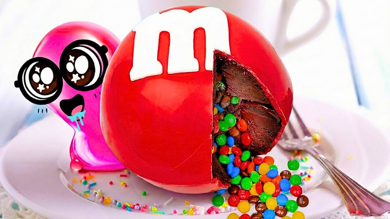 Готовим Сюрприз-Кексы Дома 🎂 DIY-торты с M&M’s и Among Us | ПРОСТЫЕ и ВЕСЁЛЫЕ рецепты для детей