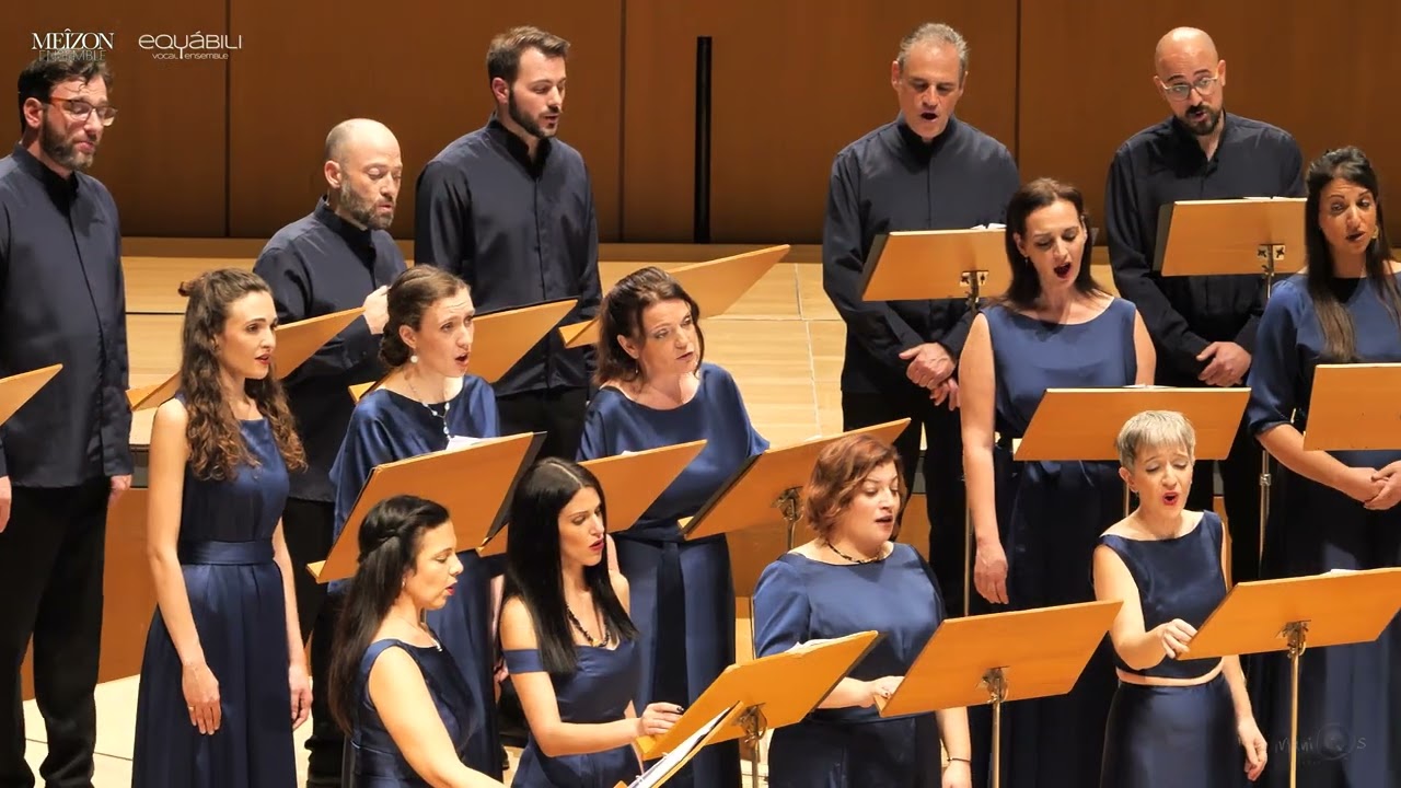 trad.Norwegian - Bysjan bysjan - MEIZON & EQUABILI Vocal Ensembles - Dec.9.2024 -Athens Concert Hall