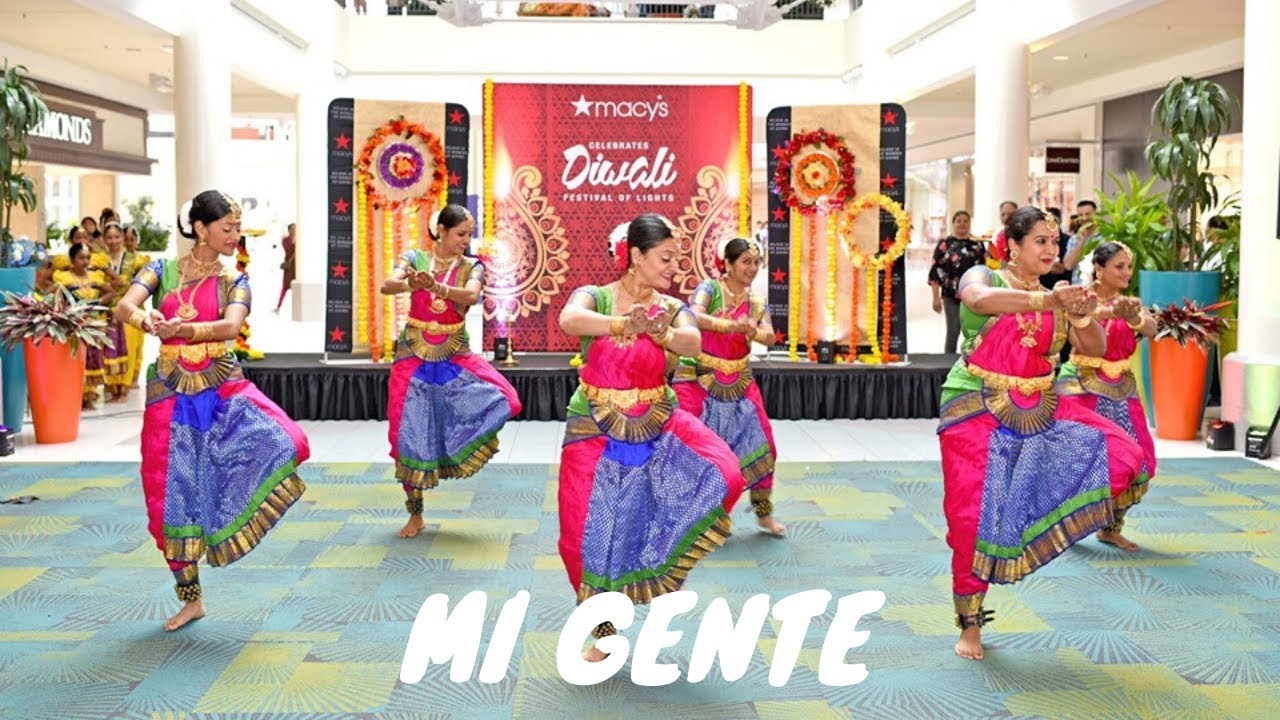 Bharatnatyam on Mi Gente