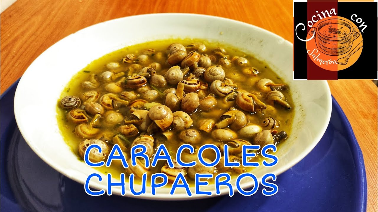 Caracoles Chupaeros de Cieza, Caracoles con caldo, Cabrillas Receta familiar de mi padre