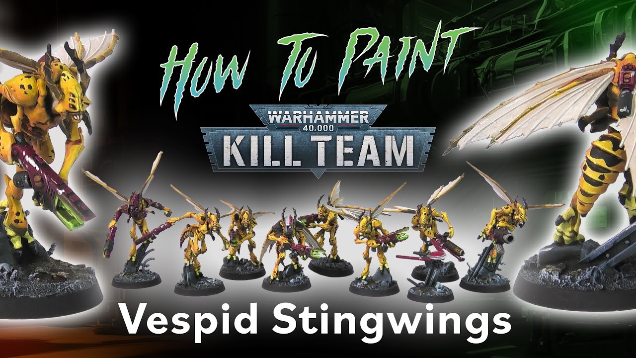 How To Paint Stingwings From The NEW Warhammer: Kill Team