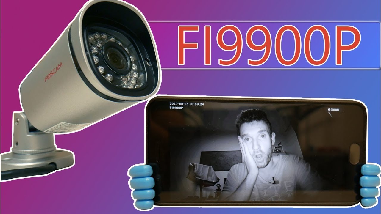 Foscam FI9900P, tu cámara de vigilancia para verlo TODO CON TU MÓVIL