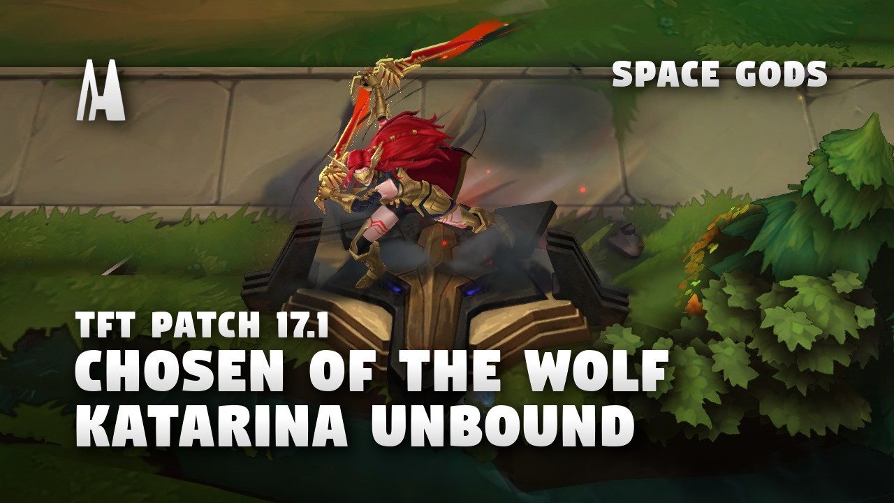 CHOSEN OF THE WOLF KATARINA UNBOUND | FINISHER, BOOM, EMOTES | TFT 17.1