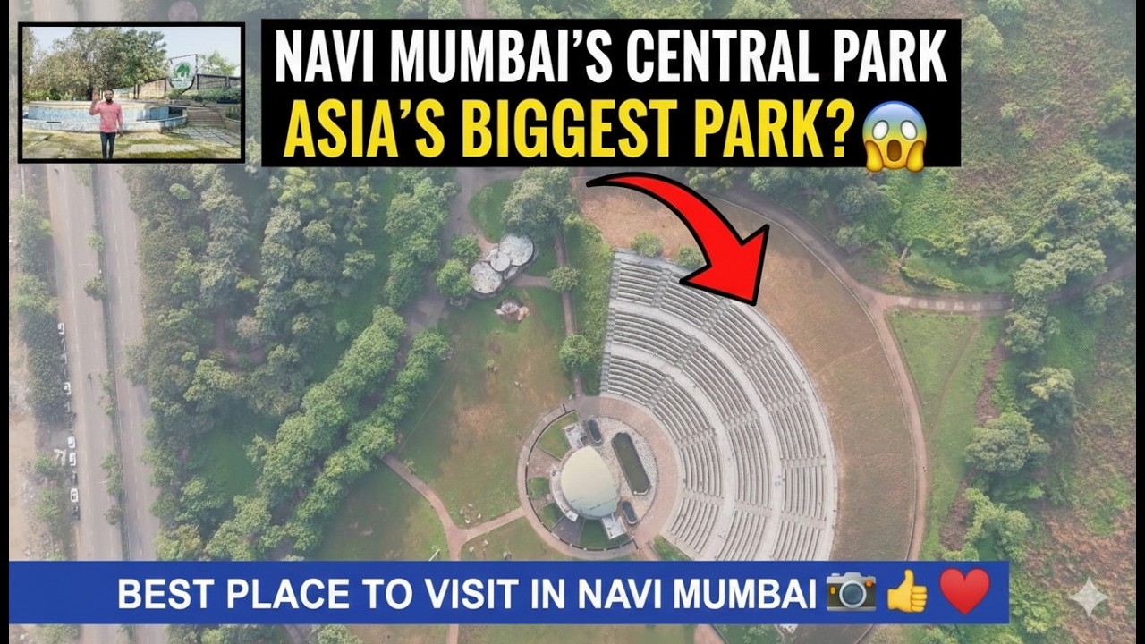 Central Park, Kharghar 🌿 | Asia’s Biggest Park? 😱 | Best Place to Visit in Navi Mumbai | Pros & Cons