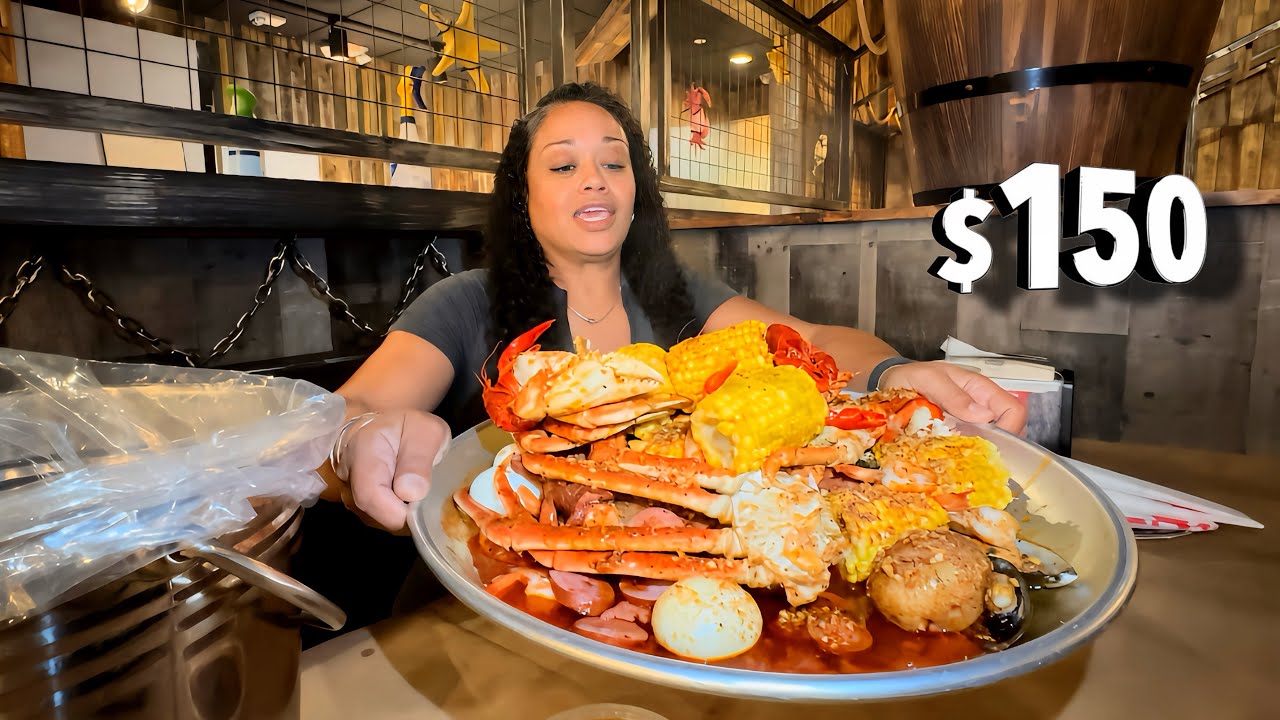 $150 Seafood Boil At The Mall.