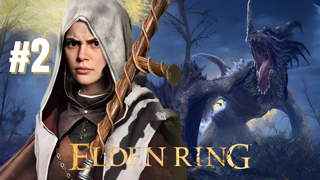 ENFRENTEI MEU PRIMEIRO DRAGÃO! - Elden Ring - Parte 2