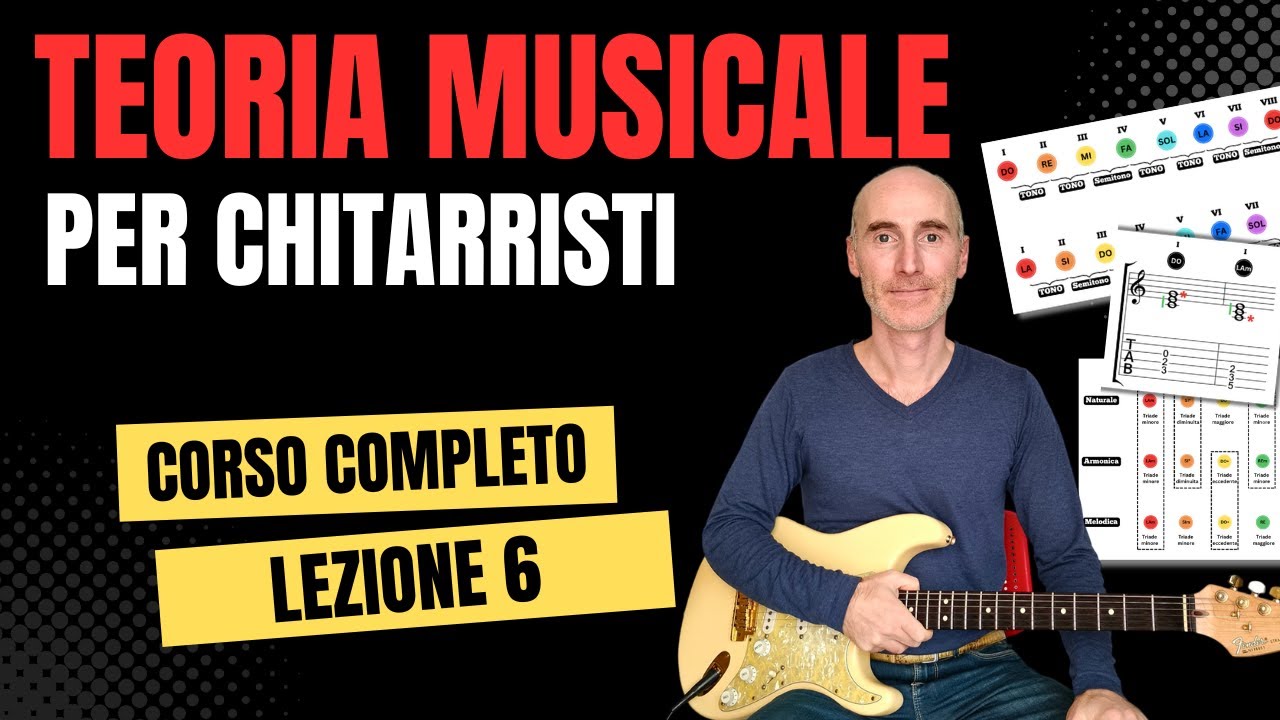 TEORIA MUSICALE Lezione 6 | Corso Completo per Chitarristi | #teoriamusicale