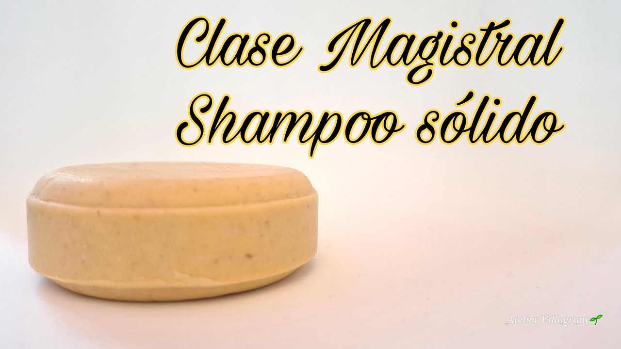 Clase Magistral Shampoo sólido