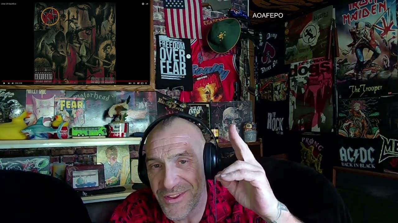 Slayer - Altar Of Sacrifice - Reaction with Rollen