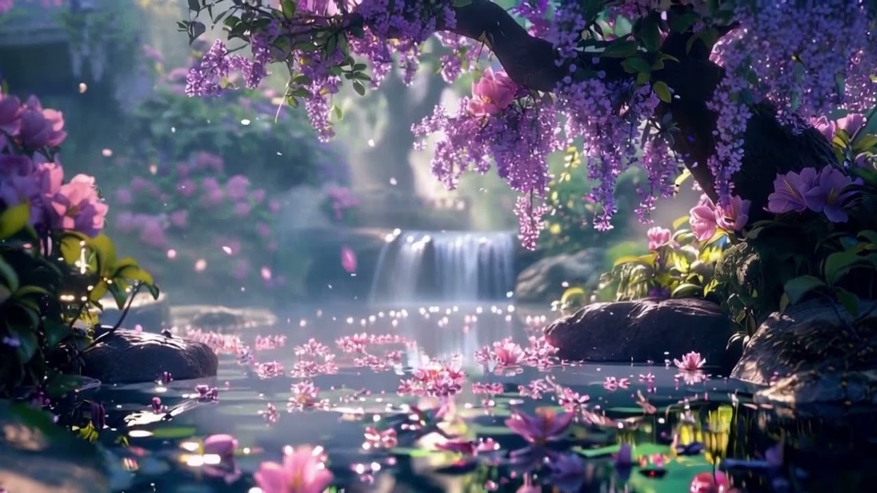 Palace River (8 Hours) - Gentle Flowing Water with Relaxing Nature Sounds