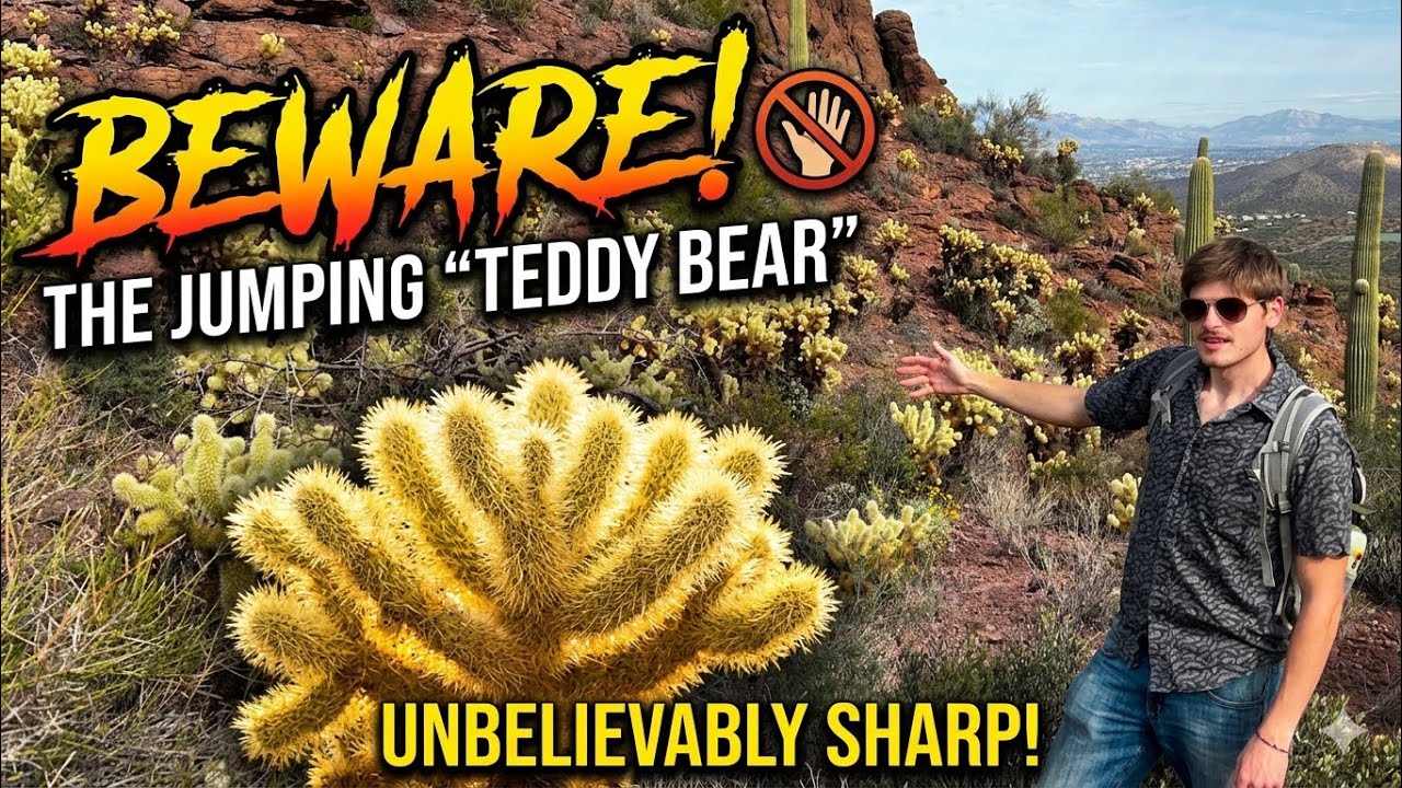 Plant of the Day: Teddy-Bear Cholla (Cylindropuntia bigelovii)