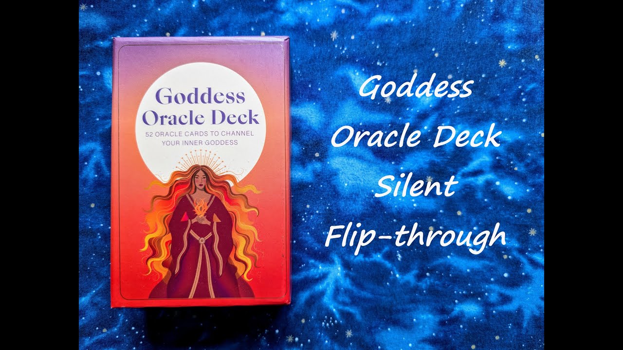 Goddess Oracle Deck - Silent Flip-through
