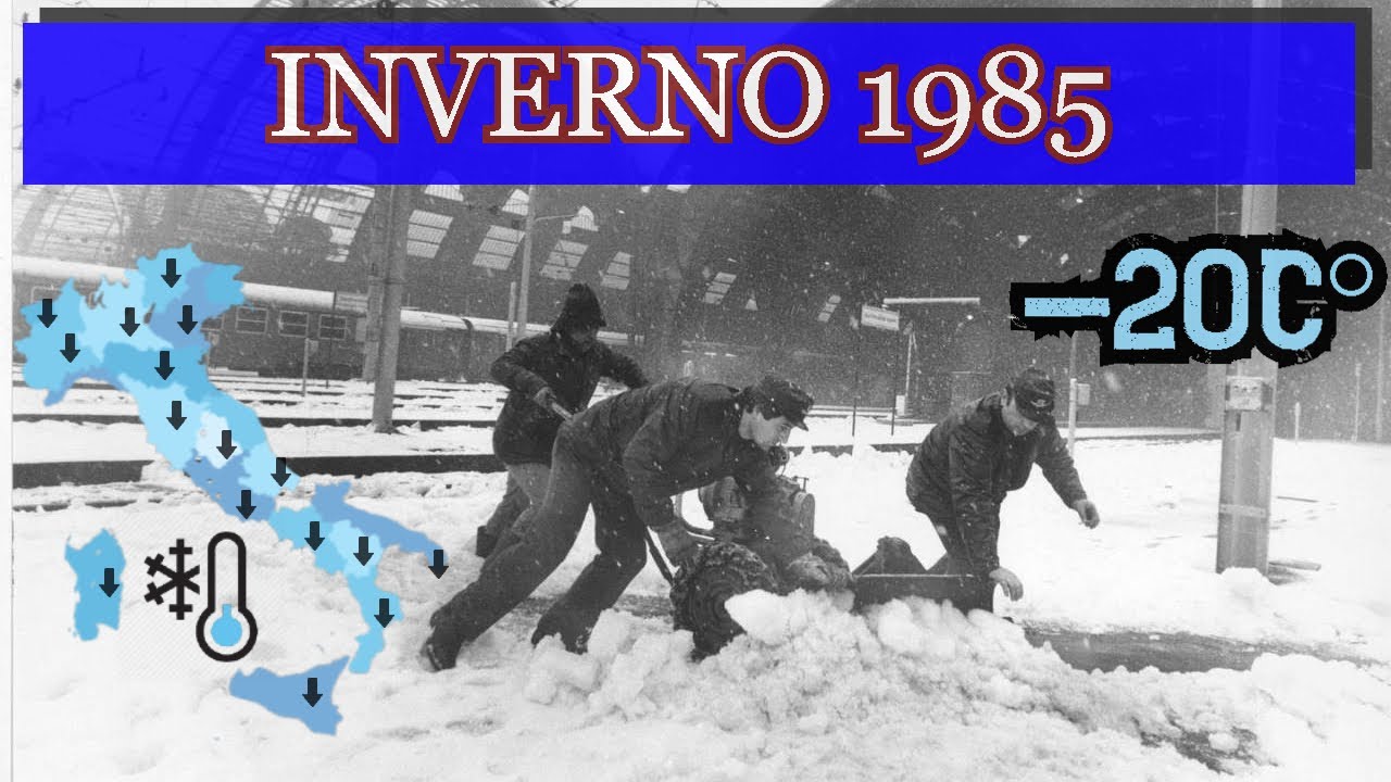 1985 - LA PIÙ GRANDE NEVICATA DELLA STORIA.