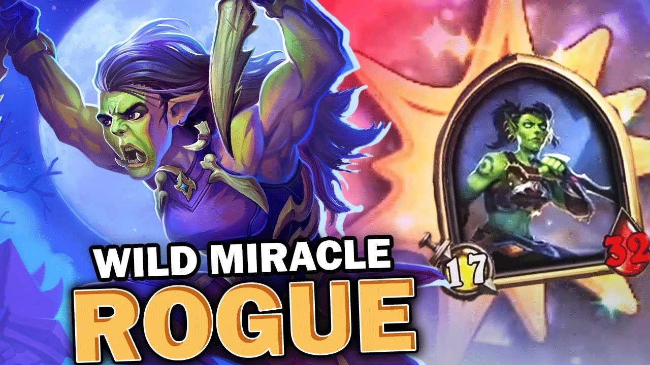 Rogue - MIRACLE EVERYWARE?! - Wild Ranked - Hearthstone