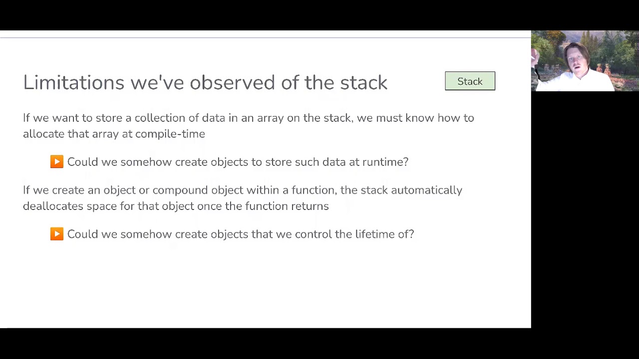 0310: Limitations we've observed of the stack