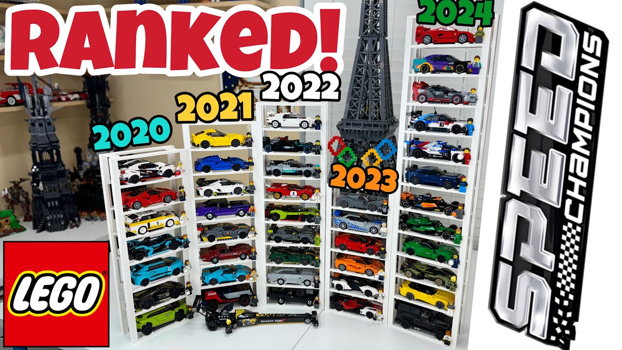 Рейтинг ВСЕХ машин LEGO Speed ​​Champions 2-го поколения (2020-2024)