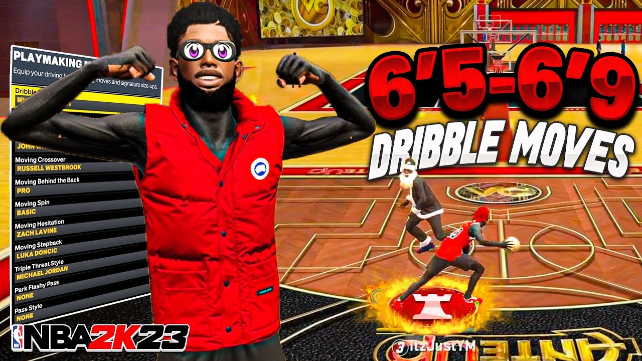 GLITCHY DRIBBLE MOVES for (6’5-6’9) GUARDS in SZN 4 2K23! (FASTEST DRIBBLE COMBOS/SIGS) NBA 2K23