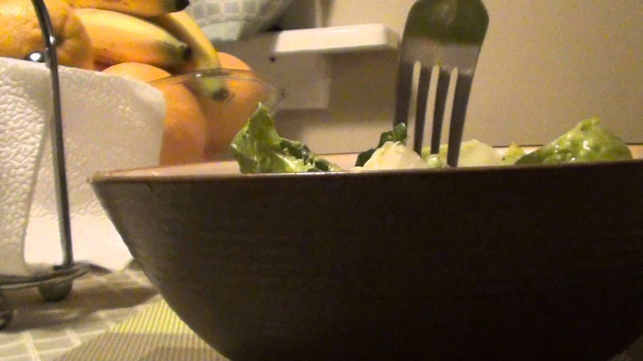 Whisper/Eating: Chicken and Salad