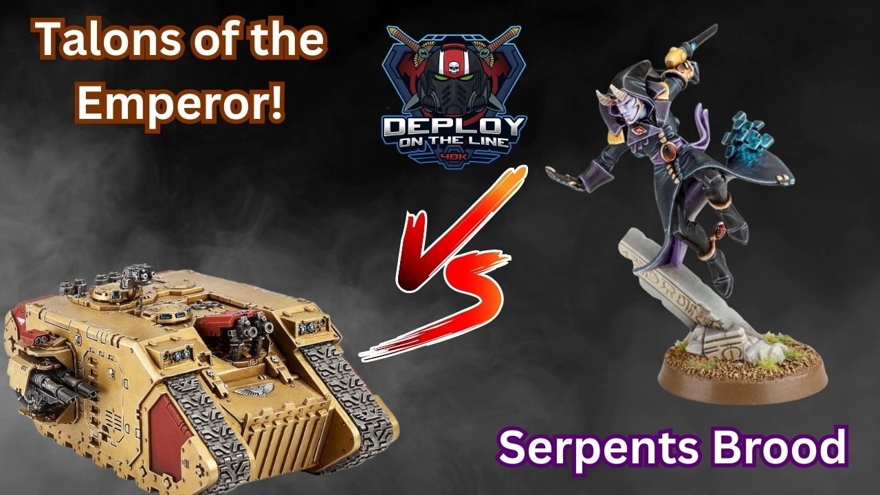 Steve Trimble vs Liam VSL  - Custodes vs Harlequins #warhammer40k Battle Report