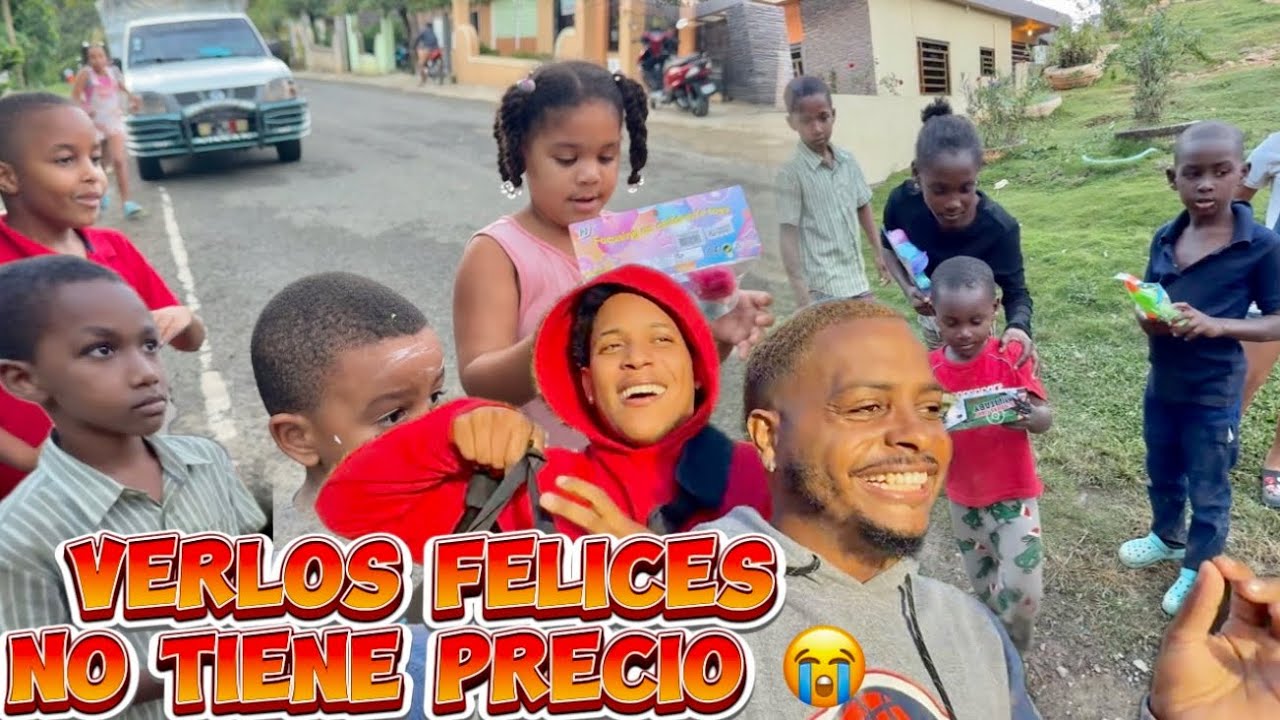 No Me Lo Esperaba… La Reacción de los Niños Me Conmovió 😭🎁