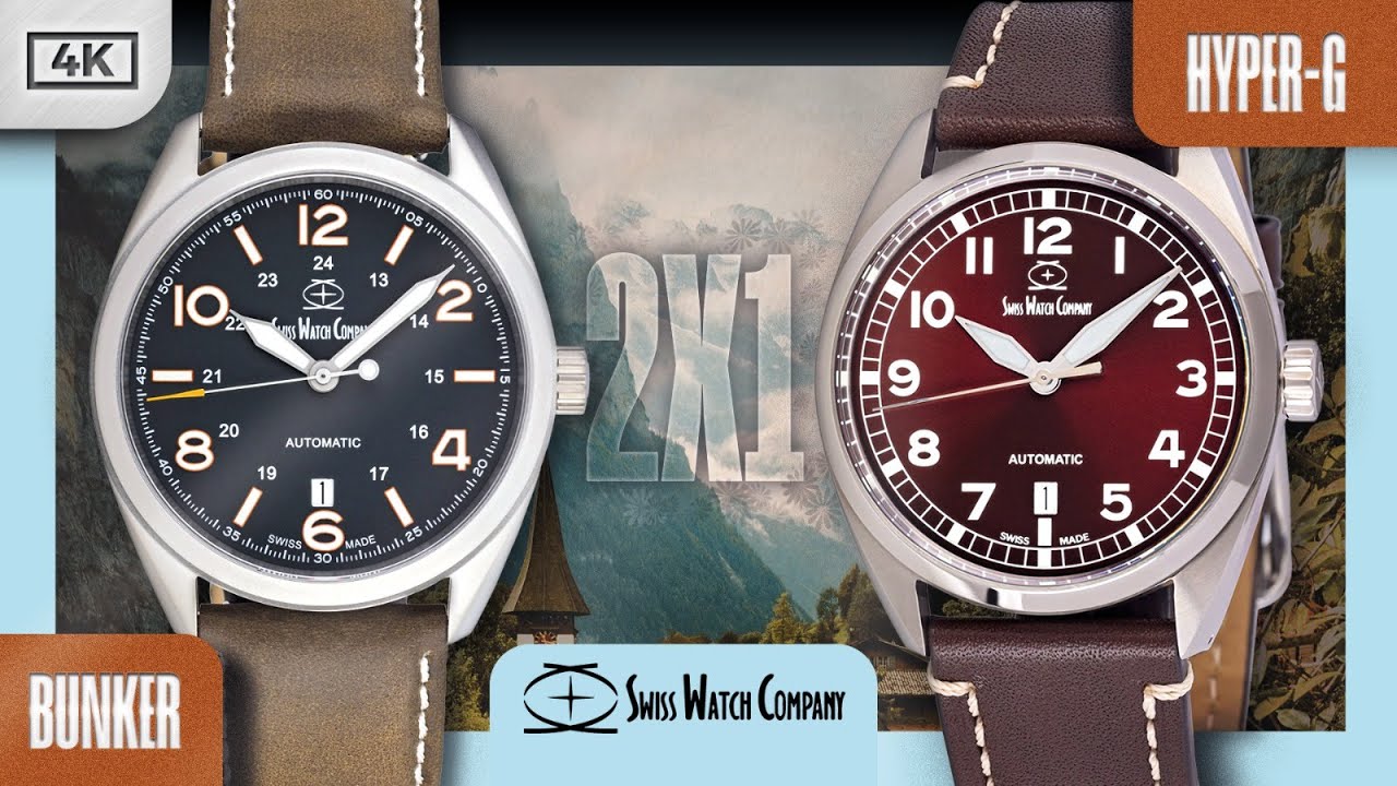 #39 Swiss Watch Company. Hyper-G / Bunker. Relojes Swiss Made a un gran precio. SWC Watches
