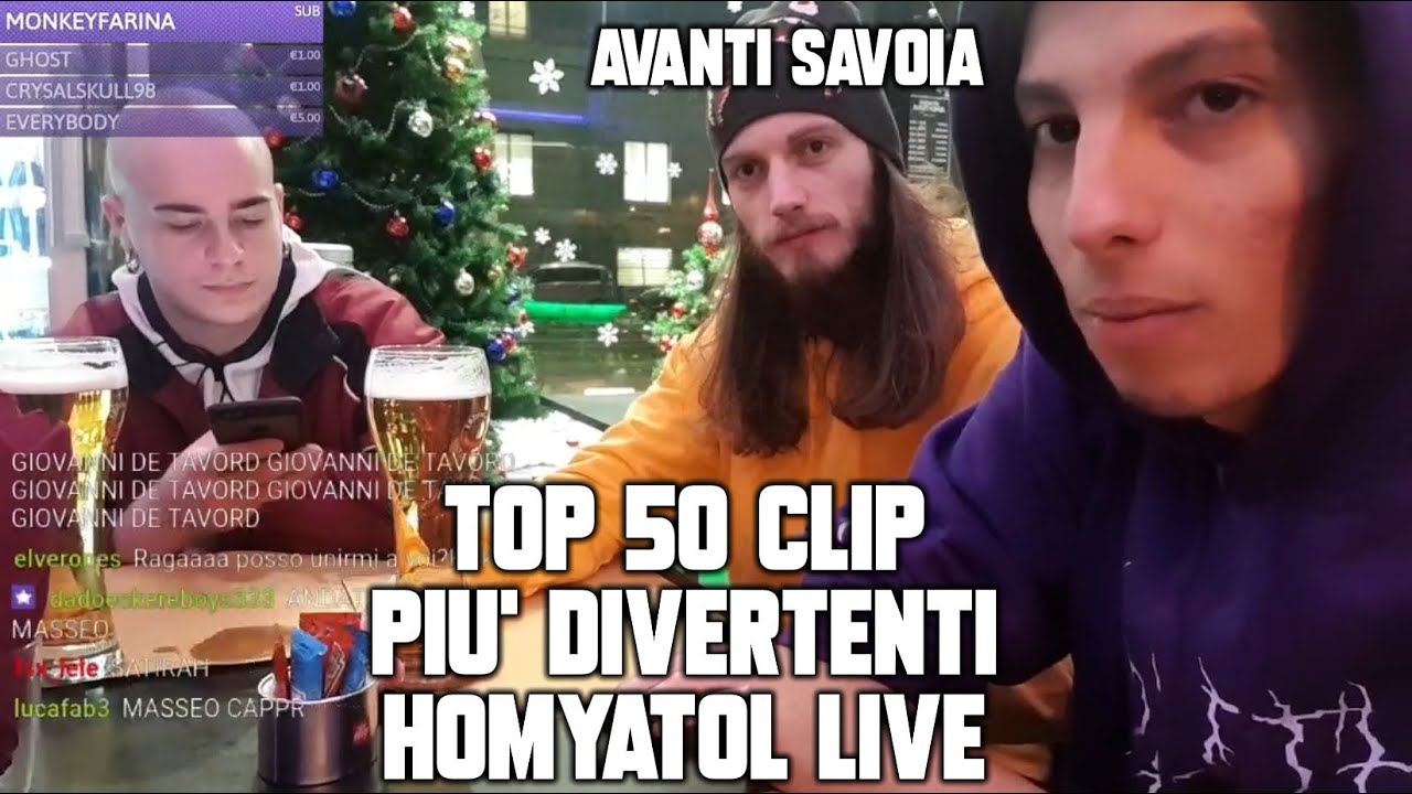 TOP 50 CLIP PIÙ DIVERTENTI HOMYATOL LIVE