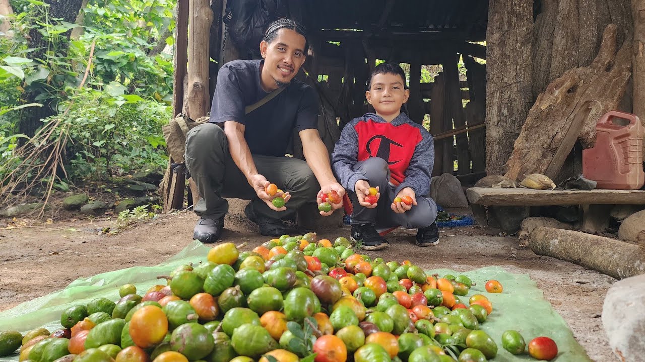 🚨 desde LOS ANGELES! visita El Salvador para COMER JOCOTES! 