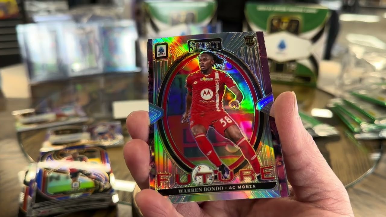 2024-25 select Serie a hobby box 5 at Bomber sports cards in Ohio
