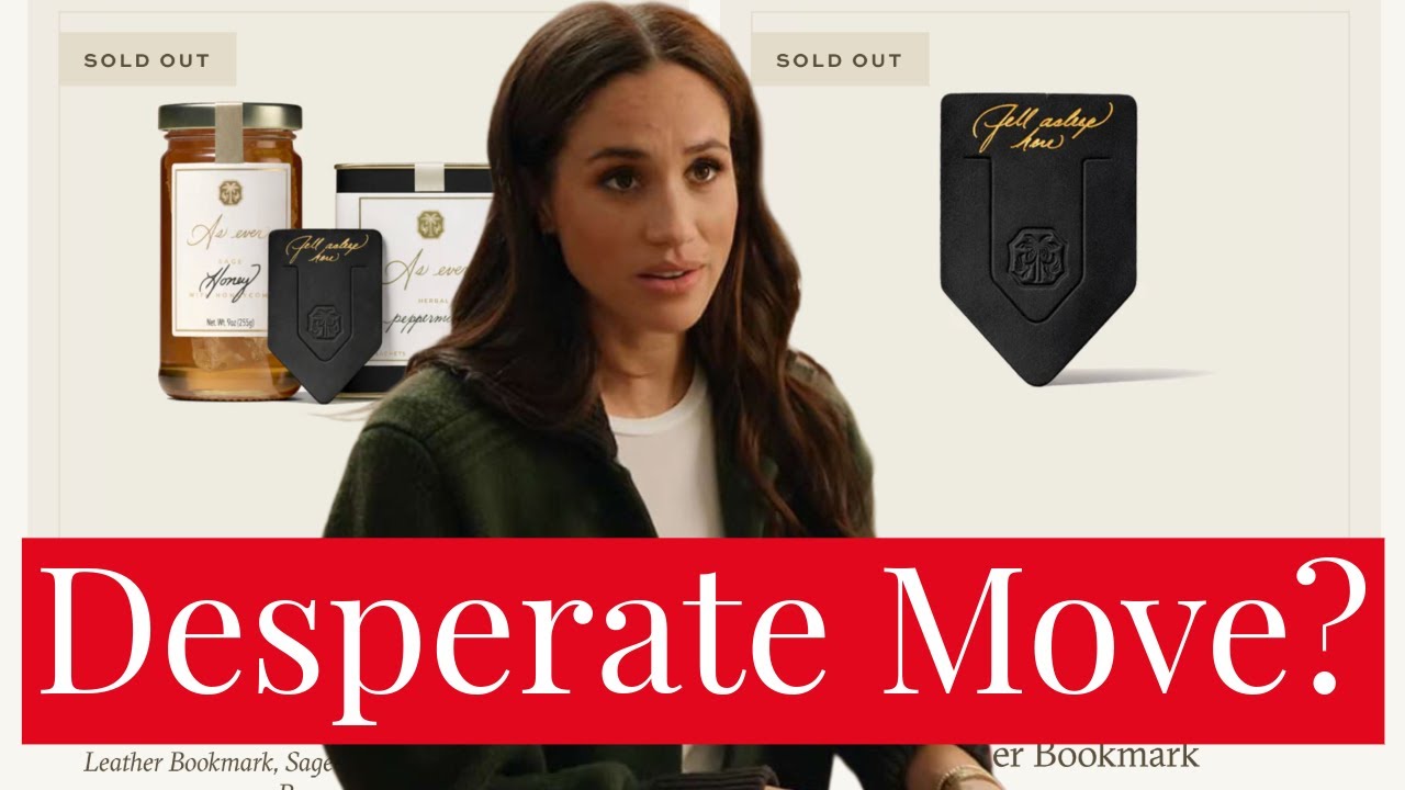 Desperate Move? Meghan Markle's As ever Bookmark Distraction Tactic After Overstock Inventory Reveal