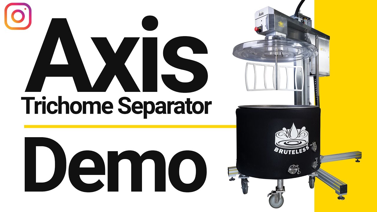 Axis Trichome Separator Demo on Instagram Live