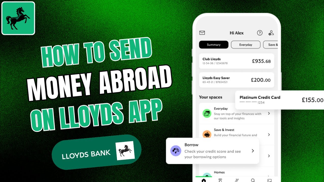 Lloyds Bank International Transfer - Send Money Abroad QUICK & EASY!