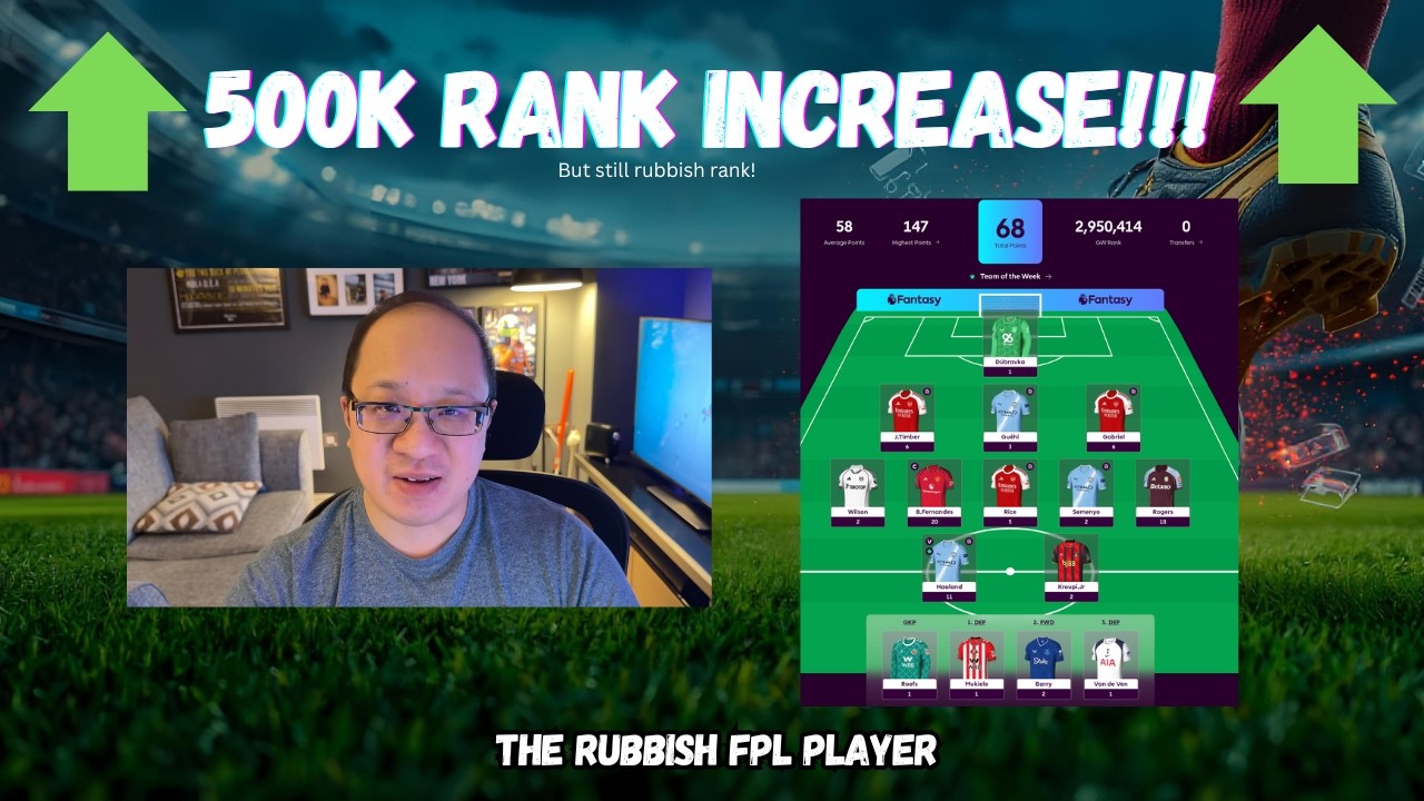FPL GW25 review 🔥. 500k rank increase in 2 gameweeks! 🟩 ⬆️ | GW26 review | Fantasy Premier League