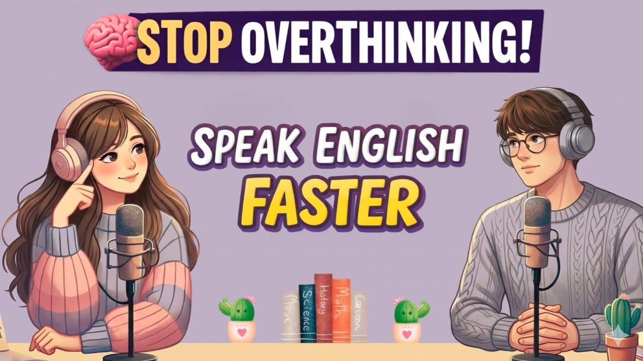 Stop Overthinking and Speak English Faster | English Go Easy Podcast